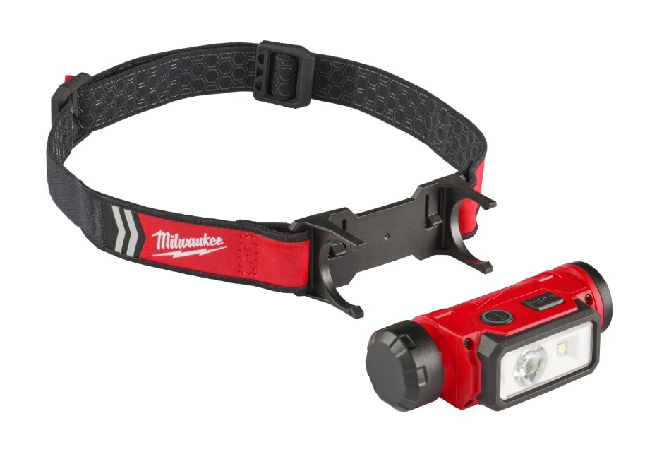 Milwaukee Akku-Stirnlampe L4 HL2-301 600 Lumen