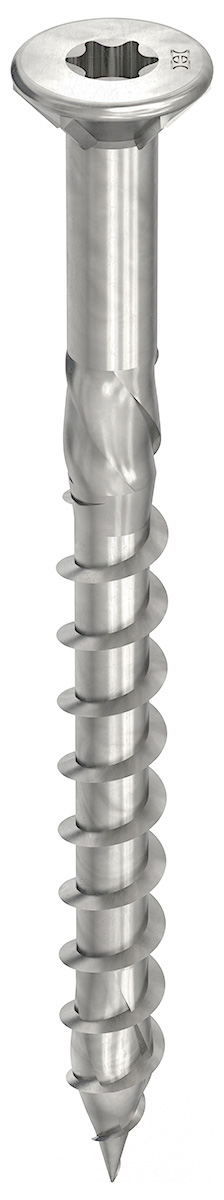 HECO TOPIX-plus Terrassenschraube 5 x 60mm A2 Senkkopf TG HECO Drive 200 St.