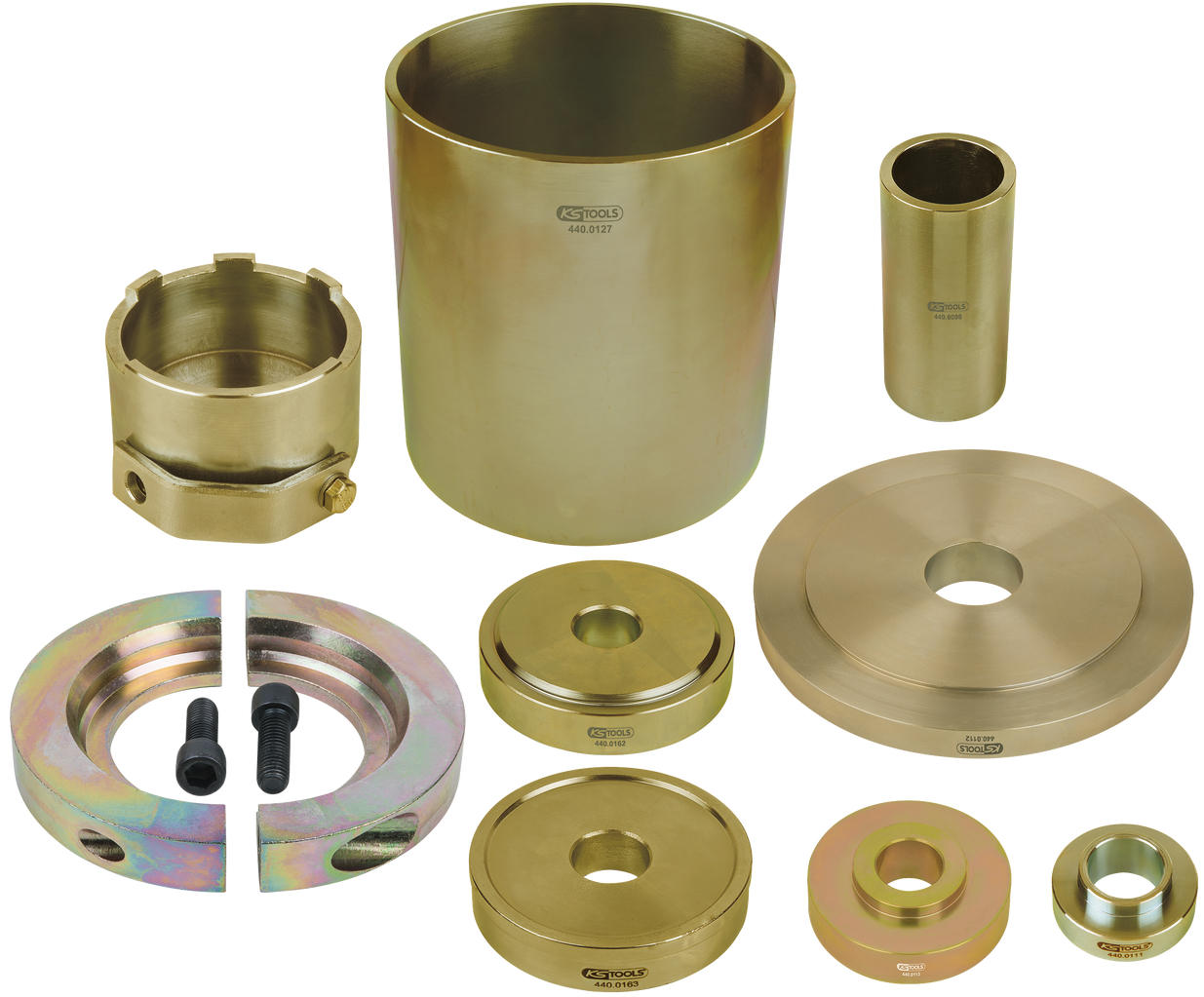 KS Tools Radlager-Satz, vorne für Renault - Nissan - Opel 2002-10, 9-tlg
