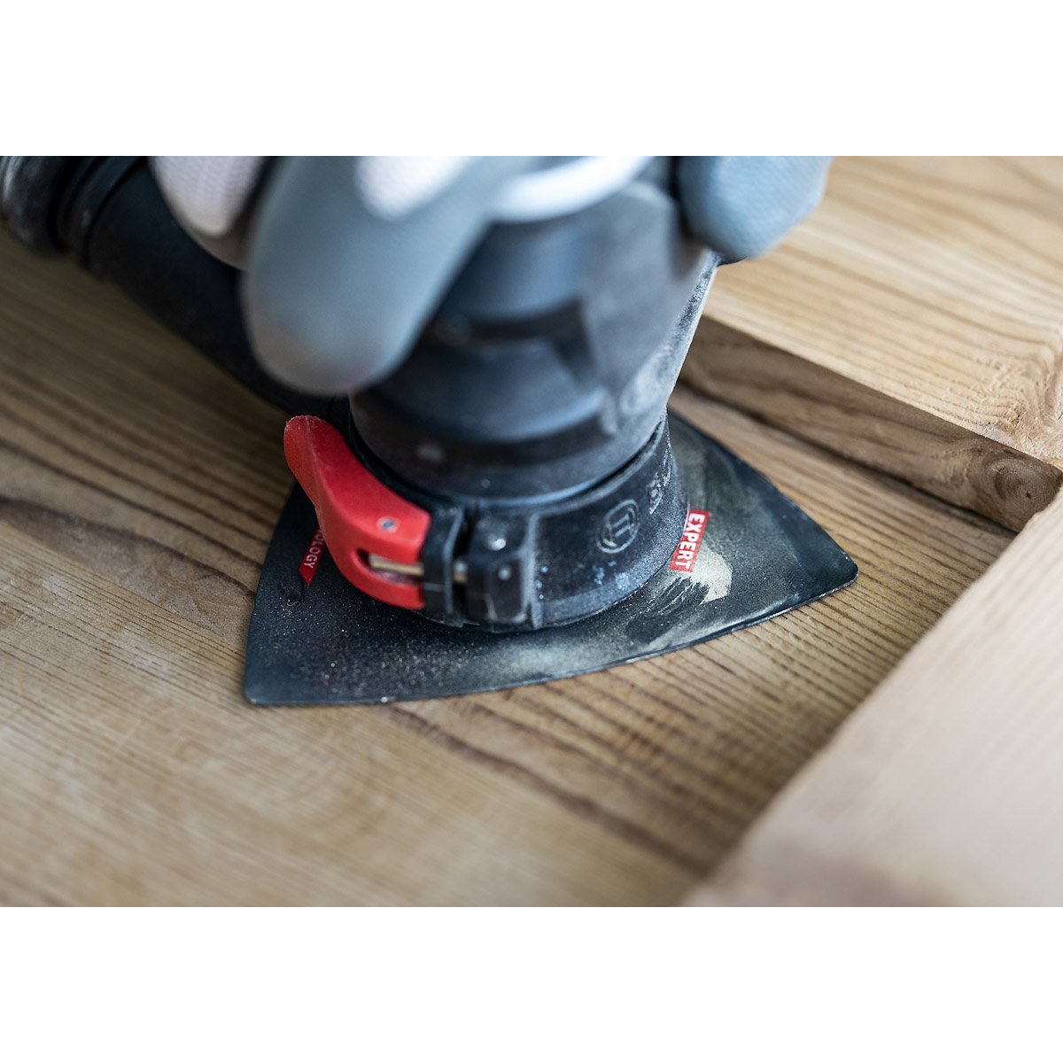 Bosch EXPERT Schleifplatte AVZ 90 RT10 Blatt für Multifunktionswerkzeuge