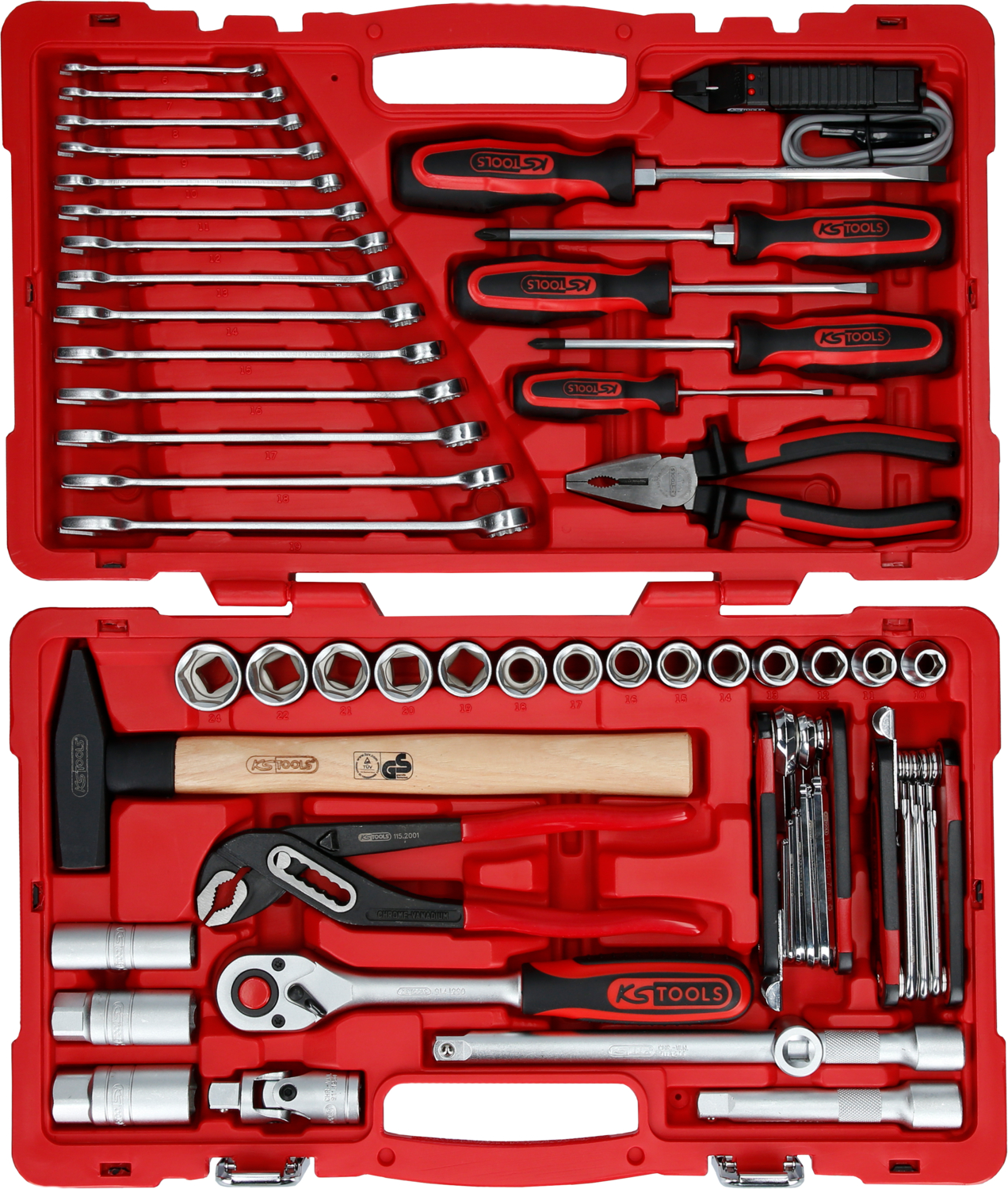 KS Tools 1/2" Universal-Werkzeug-Satz, 47-tlg