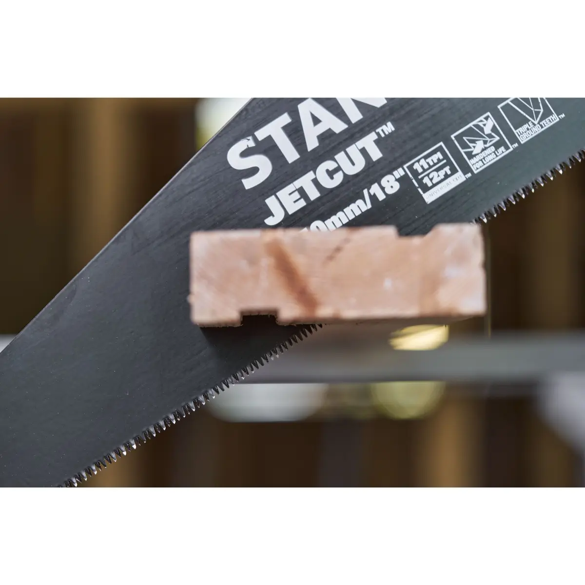STANLEY JETCUT Handsäge für Laminat 450mm 11TPI