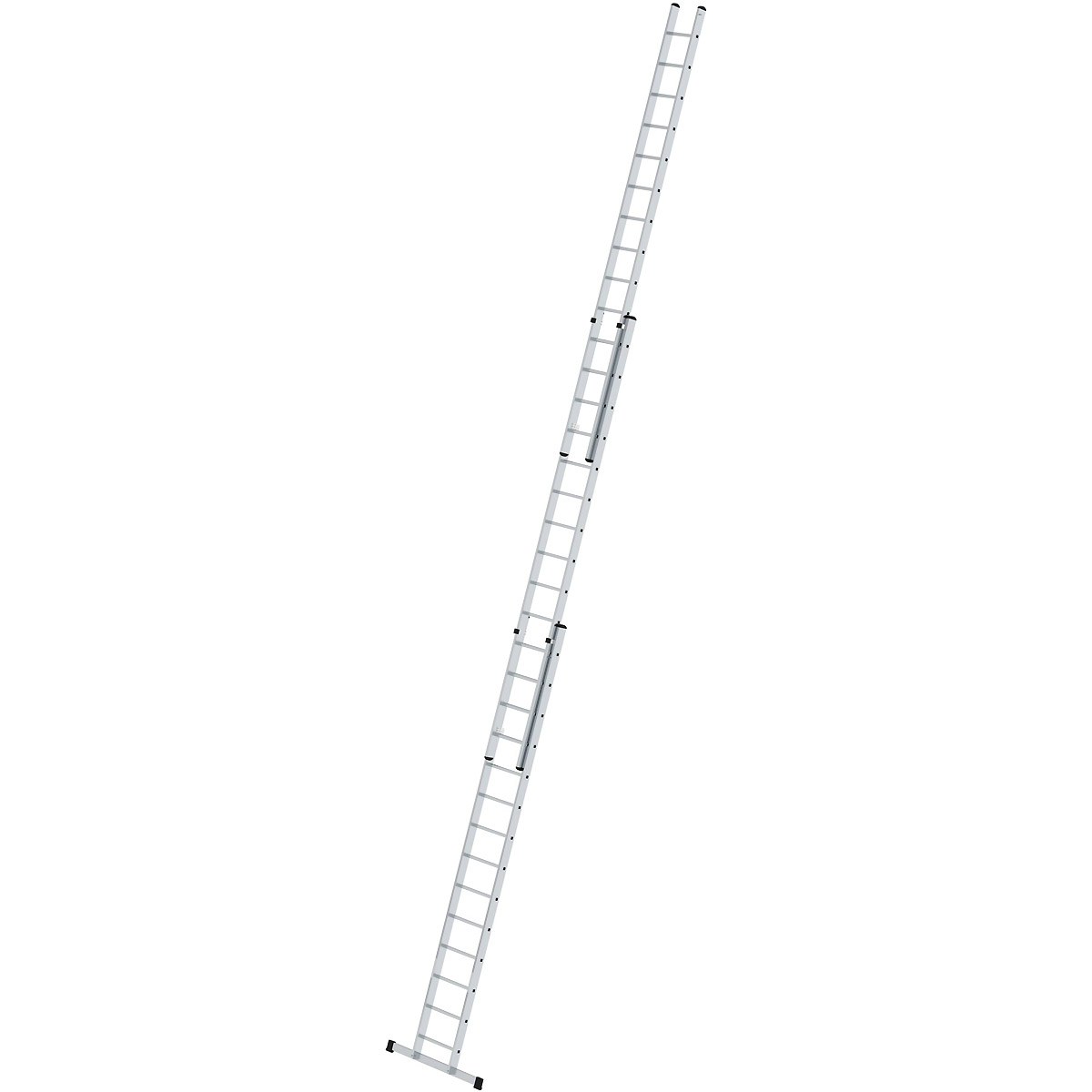 Munk Sprossen-Schiebeleiter 3-teilig mit Standard-Traverse