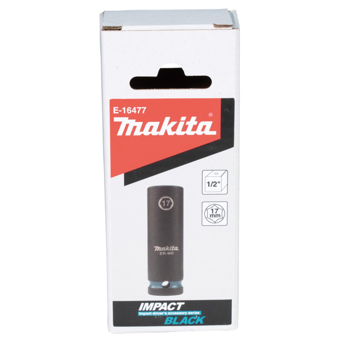 Makita Schlagnuss 1/2 Zoll lang Impact Black
