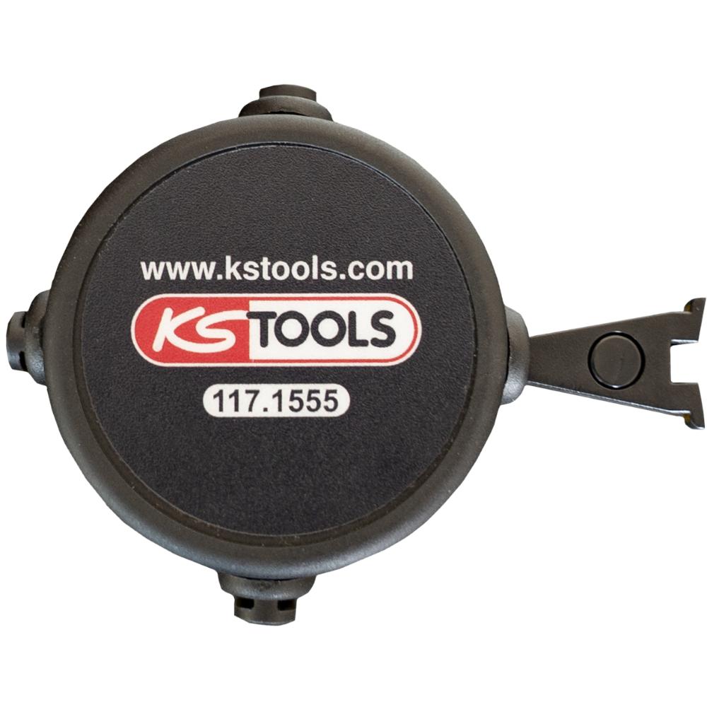 KS Tools Sperrgurtpfosten, Gurt schwarz-gelb