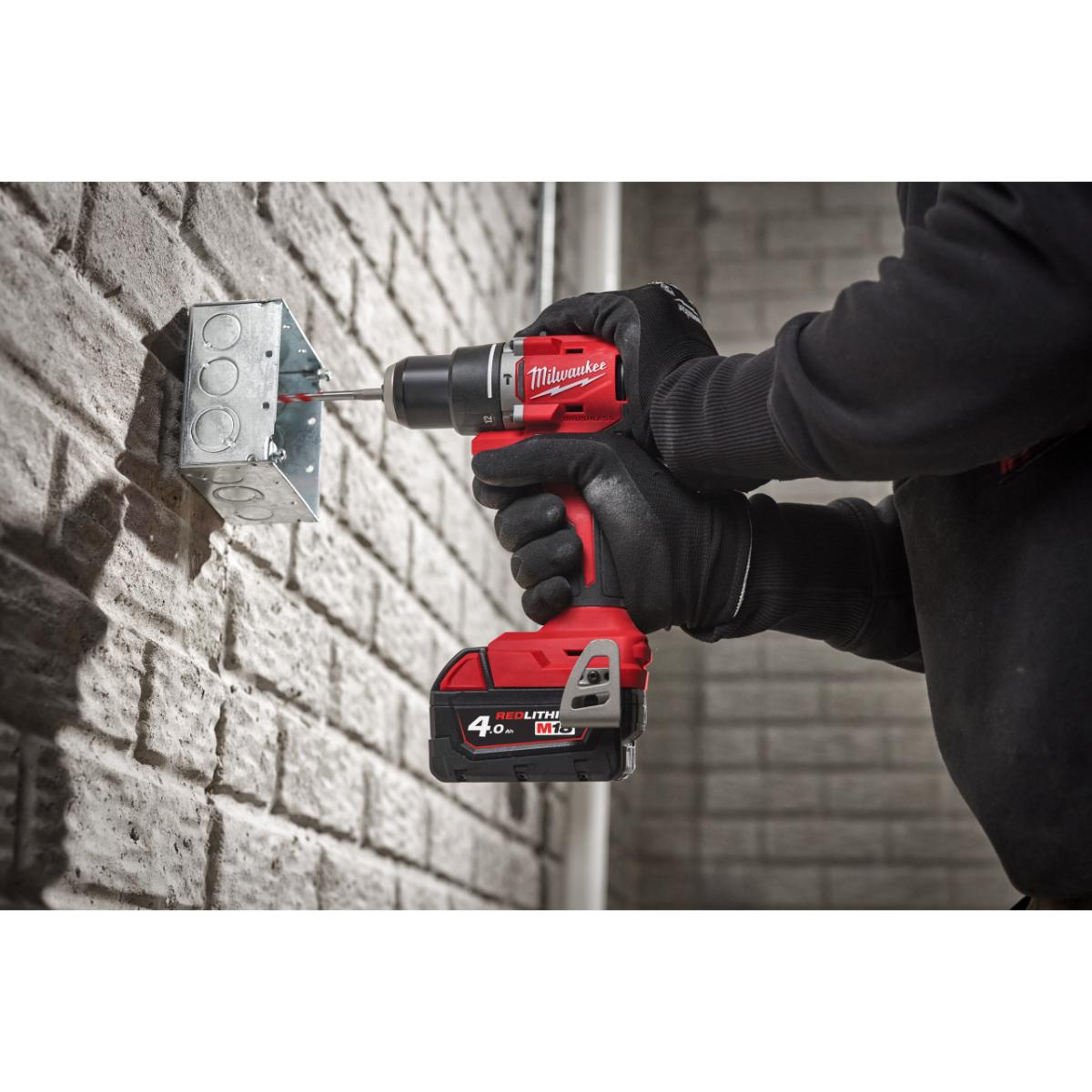 Milwaukee M18 bürstenloser Akku - Schlagbohrschrauber, M18BLPDRC - 0