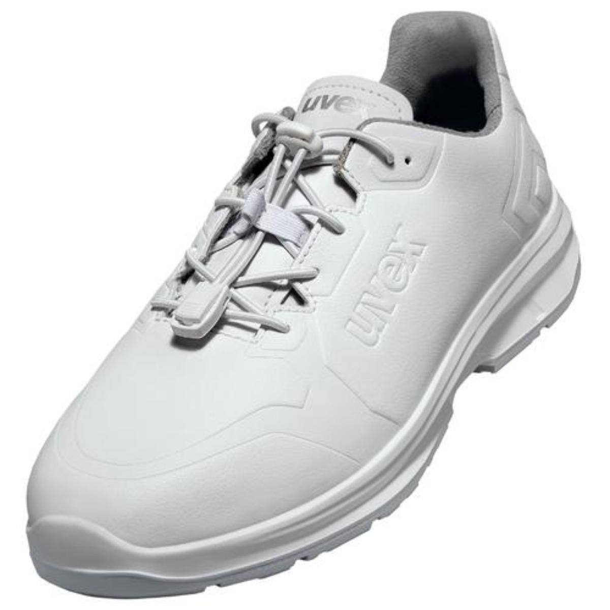 uvex 1 sport white nc Berufsschuh schnürsenkel O2 Halbschuh, weiß