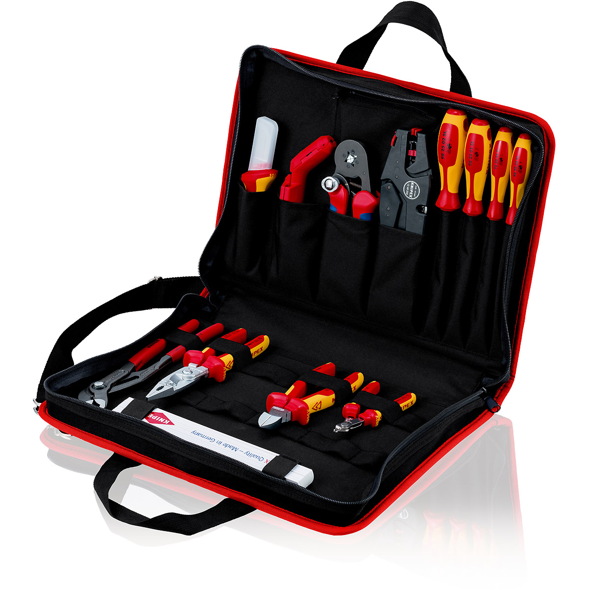 KNIPEX Werkzeugtasche Kompakt Elektro 14-teilig 410 mm