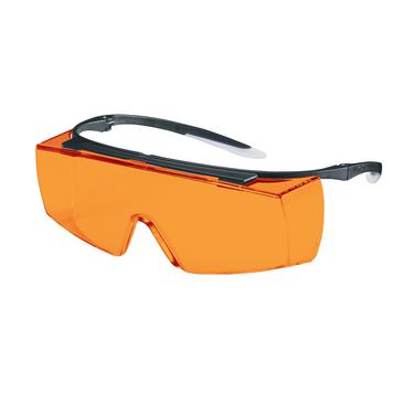 uvex Bügelbrille super f OTG variomatic schwarz, weiß