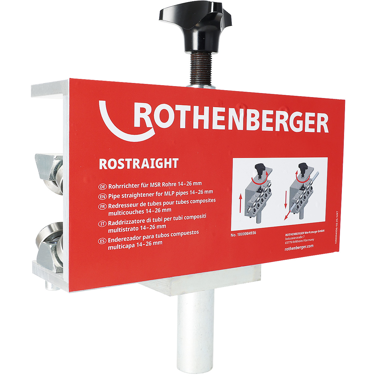 ROTHENBERGER Rohrrichter ROSTRAIGHT MSR