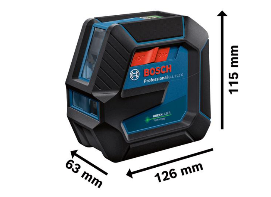 Bosch Linienlaser GLL 2-15 G mit Baustativ