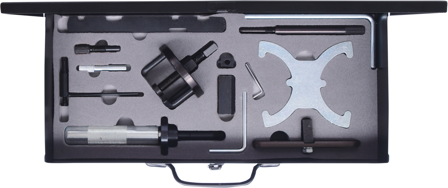 KS Tools Motoreinstell-Werkzeug-Satz für Ford, 17-tlg