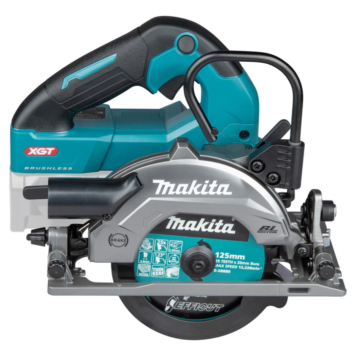 Makita Akku-Handkreissäge XGT 40V max. 6.400 min-1 47 mm 45°R/15°L