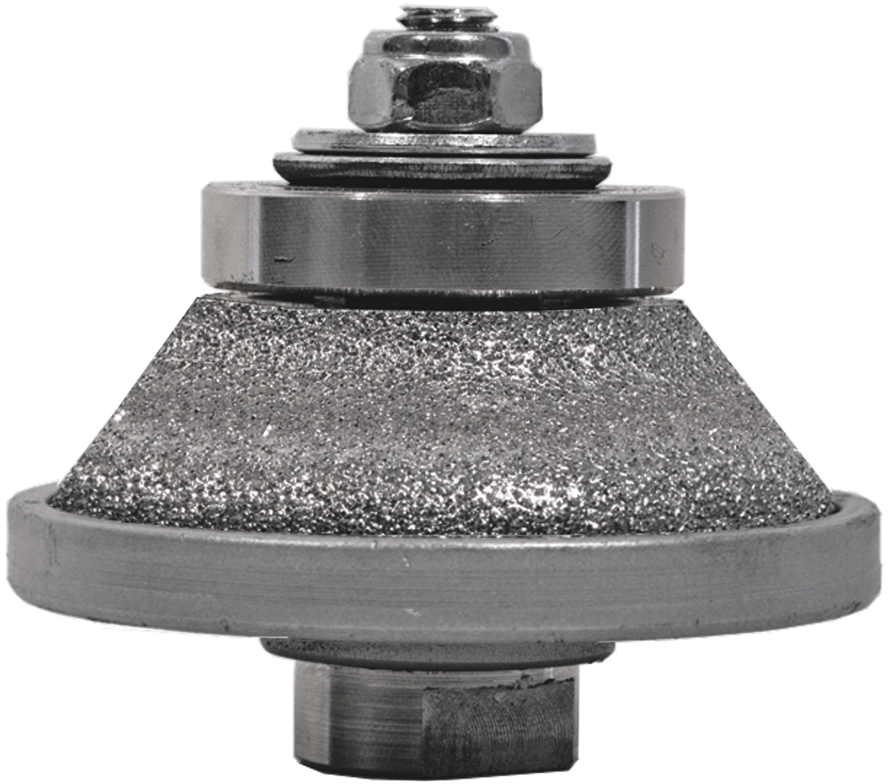 ELMAG Diamant-Profilfräser Profiler PXE h=10, M14 - 'vacuum- brazed', Fase 45°(grit 2)