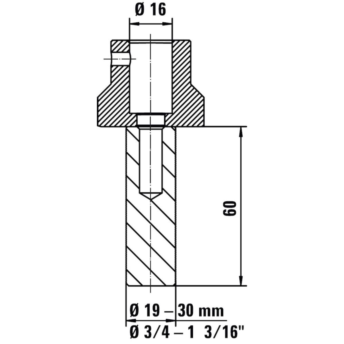 BESSEY Werkbank-Adapter TW16AW