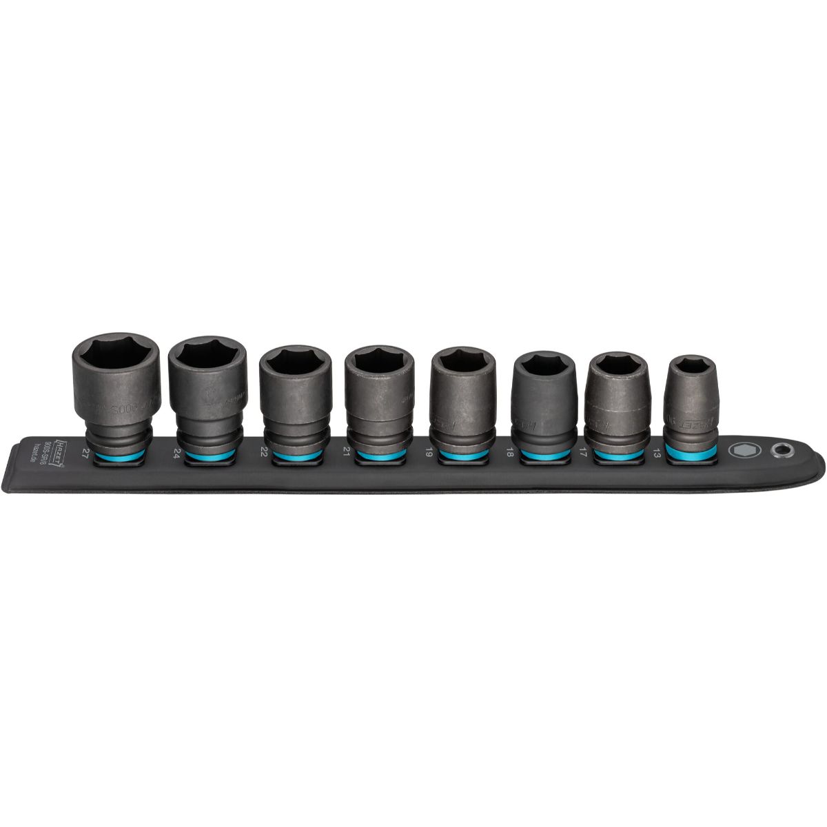HAZET SmartRail Flexible Kunststoff-Steckleiste Vierkant 12,5 mm (1/2 Zoll), Außen-Sechskant Tractio