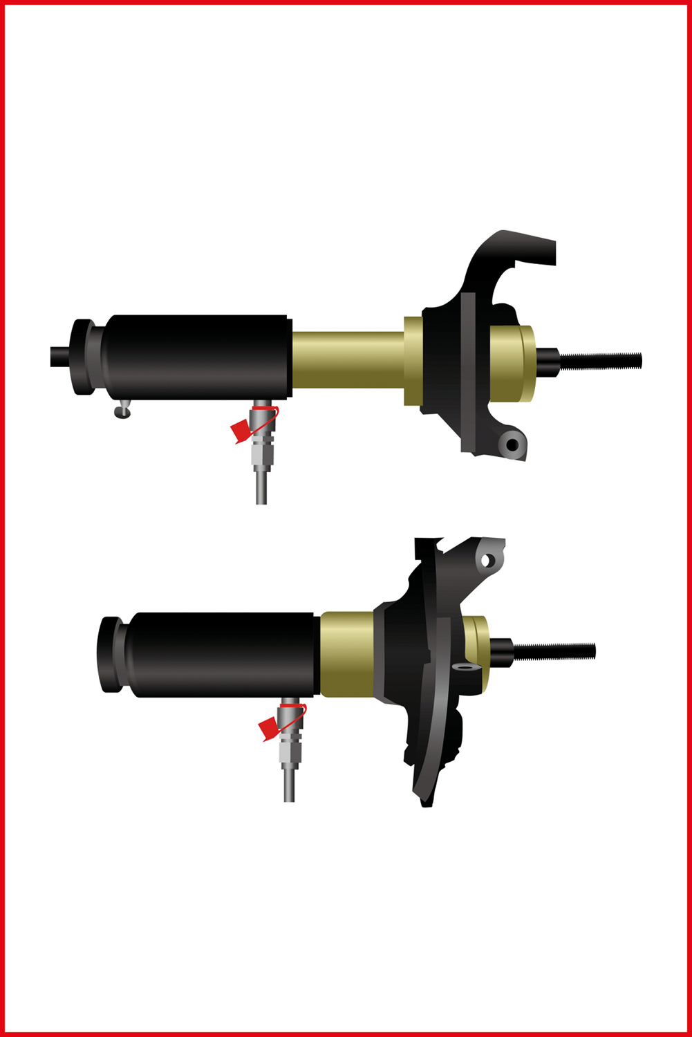 KS Tools Radlager-Satz, vorne für Renault - Nissan - Opel 2002-10, 9-tlg