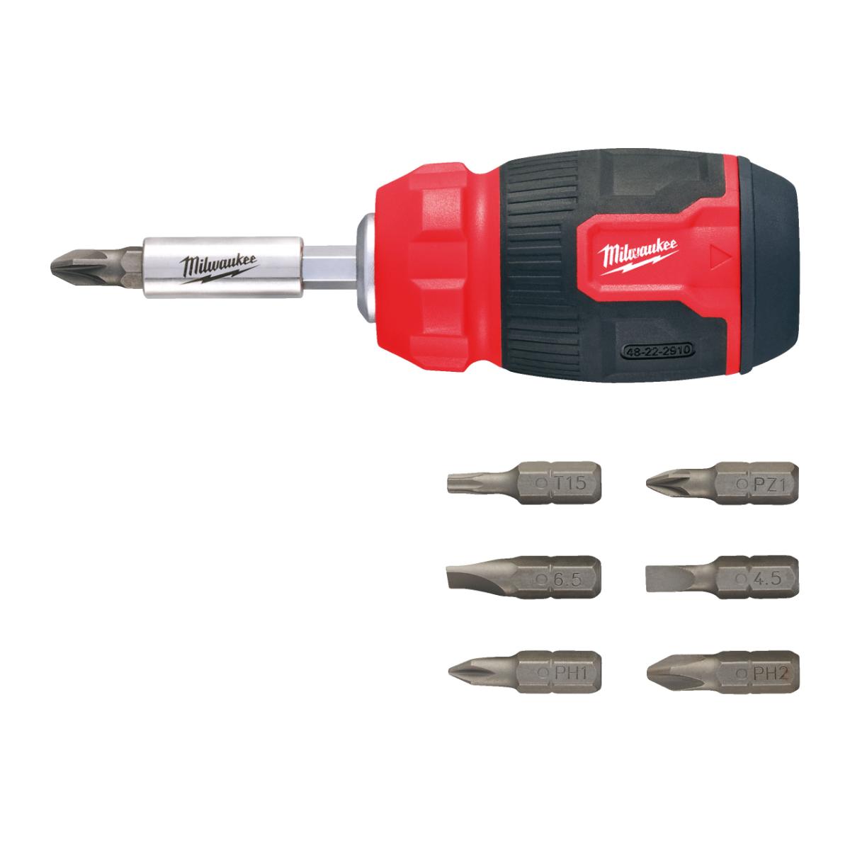Milwaukee Multi-Bit Schraubendreher Stubby