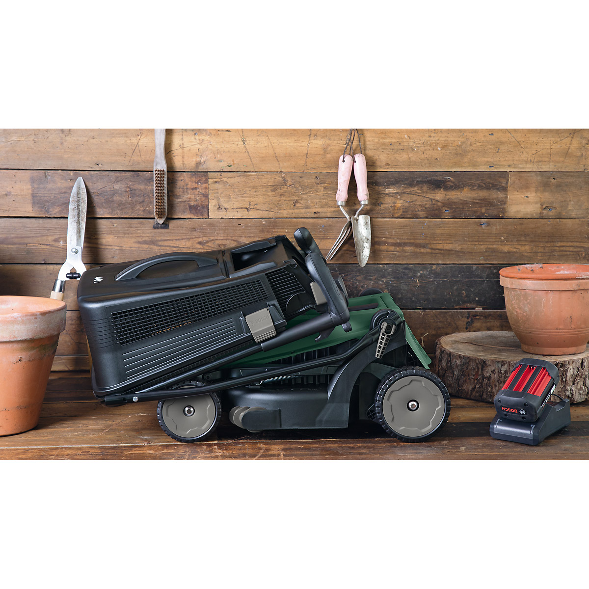 Bosch Akku-Rasenmäher EasyRotak 36-550, Solo Version, ohne Akku und Ladegerät
