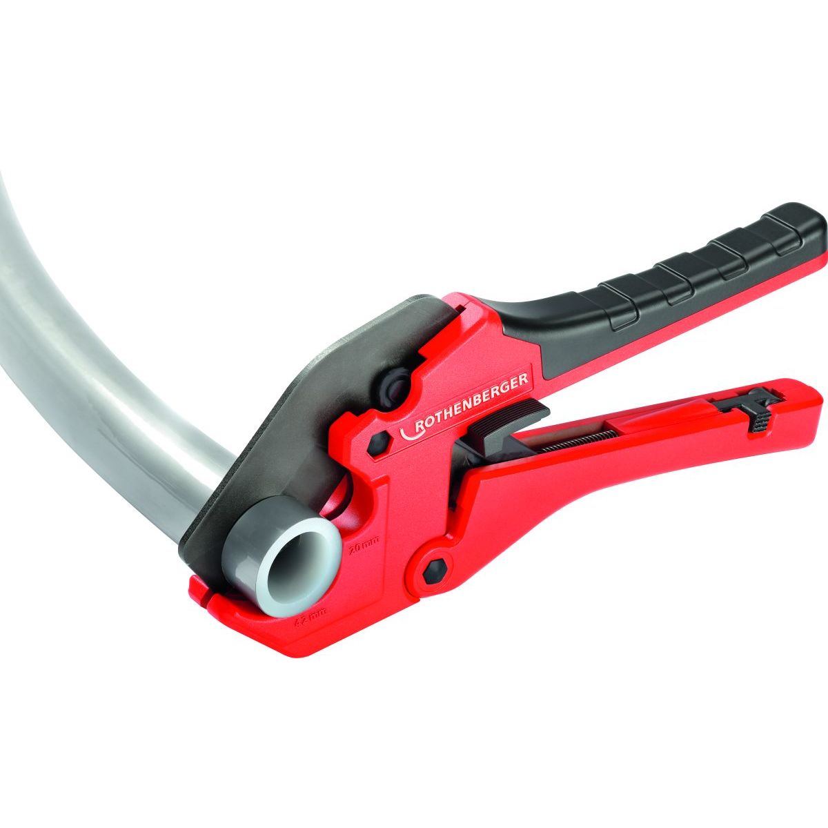 ROTHENBERGER Kunststoffrohrschere ROCUT 42 TWIN CUT, 0-42mm