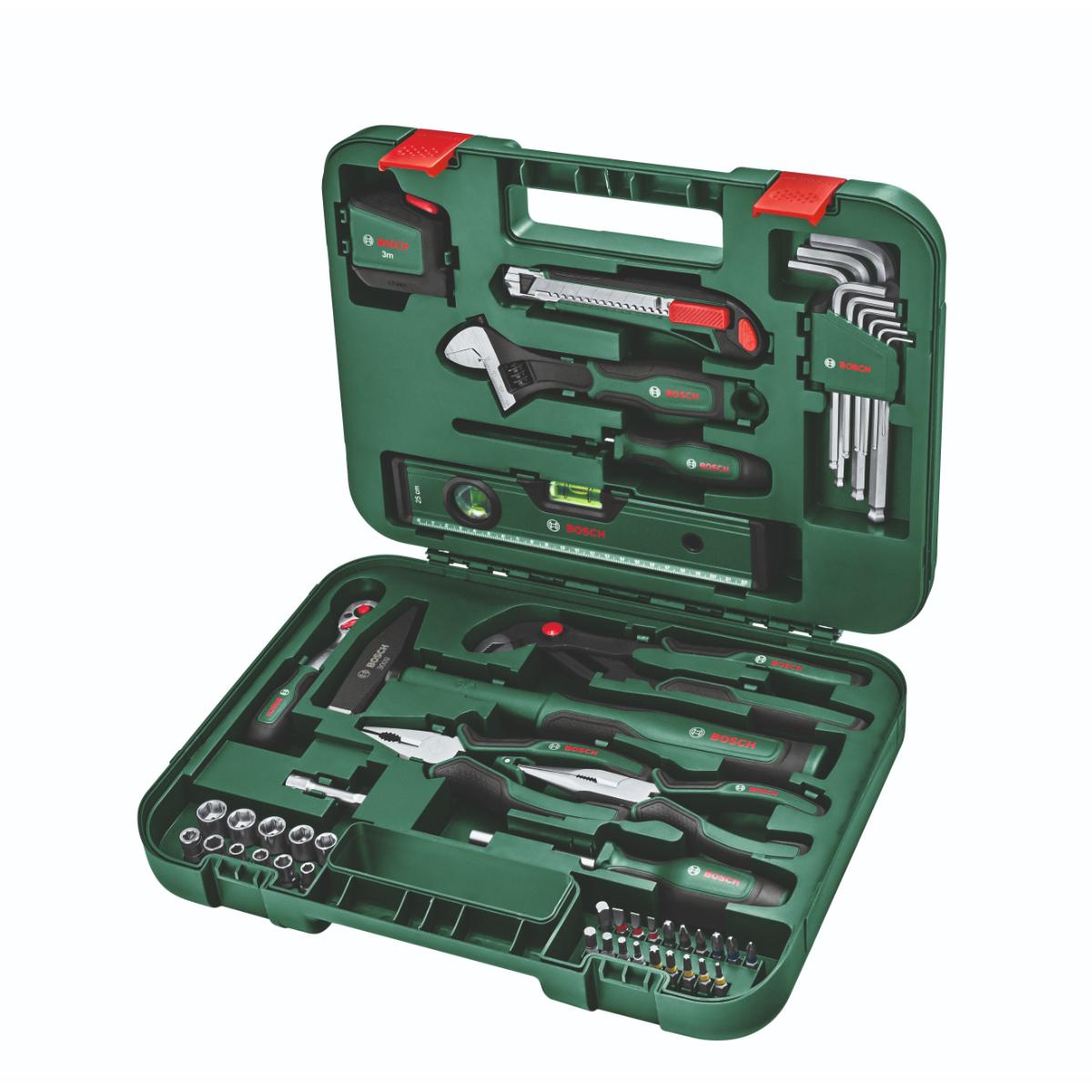 Bosch Handwerkzeuge Advanced Werkzeugkoffer 52-teiliges Set