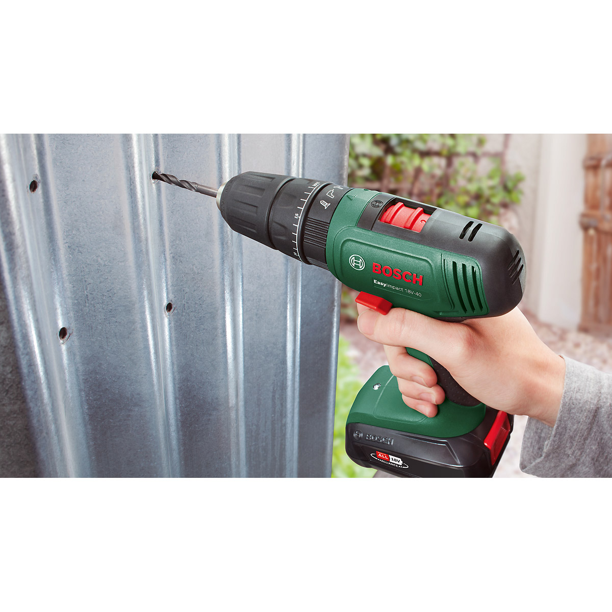 Bosch Akku-Schlagbohrmaschine EasyImpact 18V-40