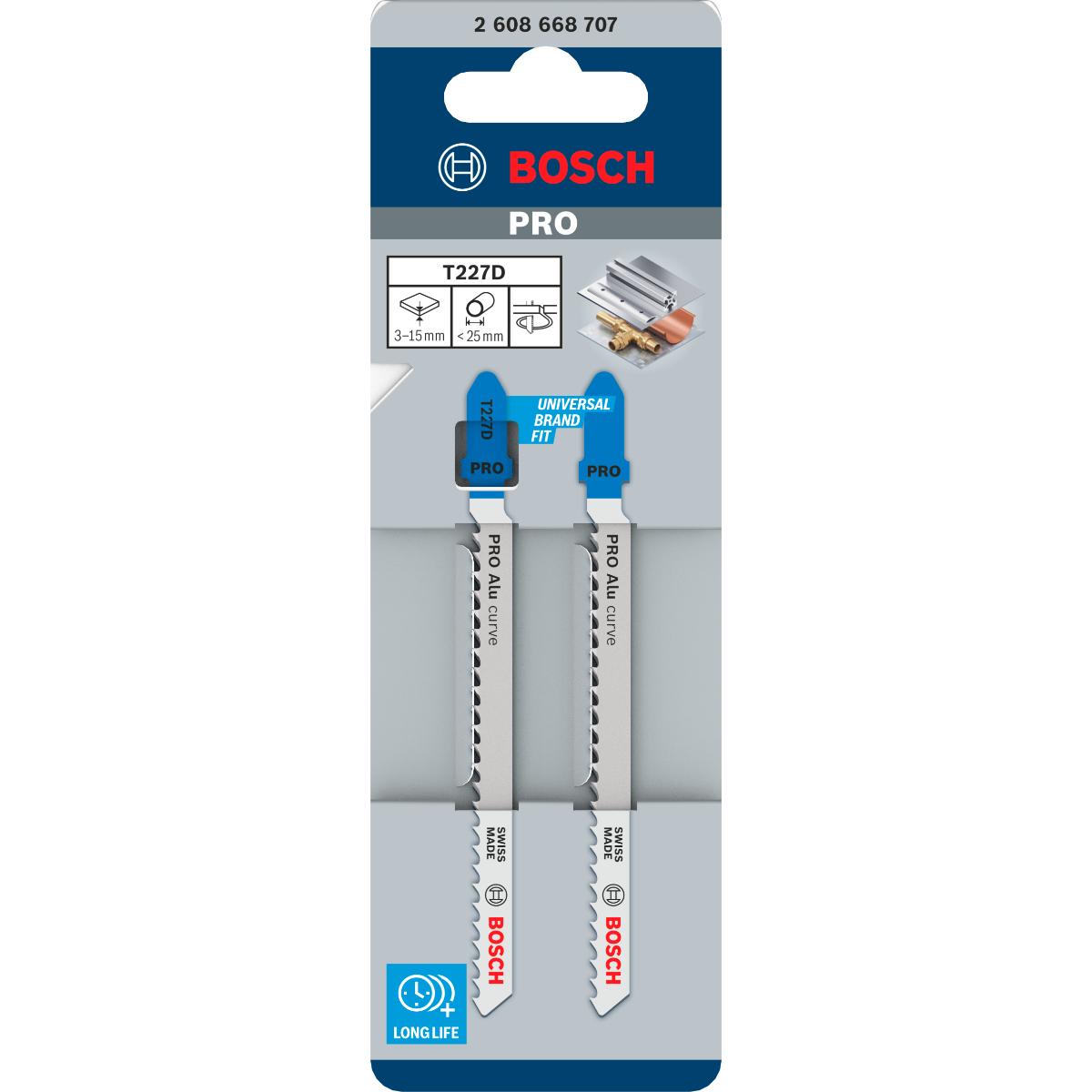 Bosch PRO Alu curve T227D Stichsägeblatt,100 mm