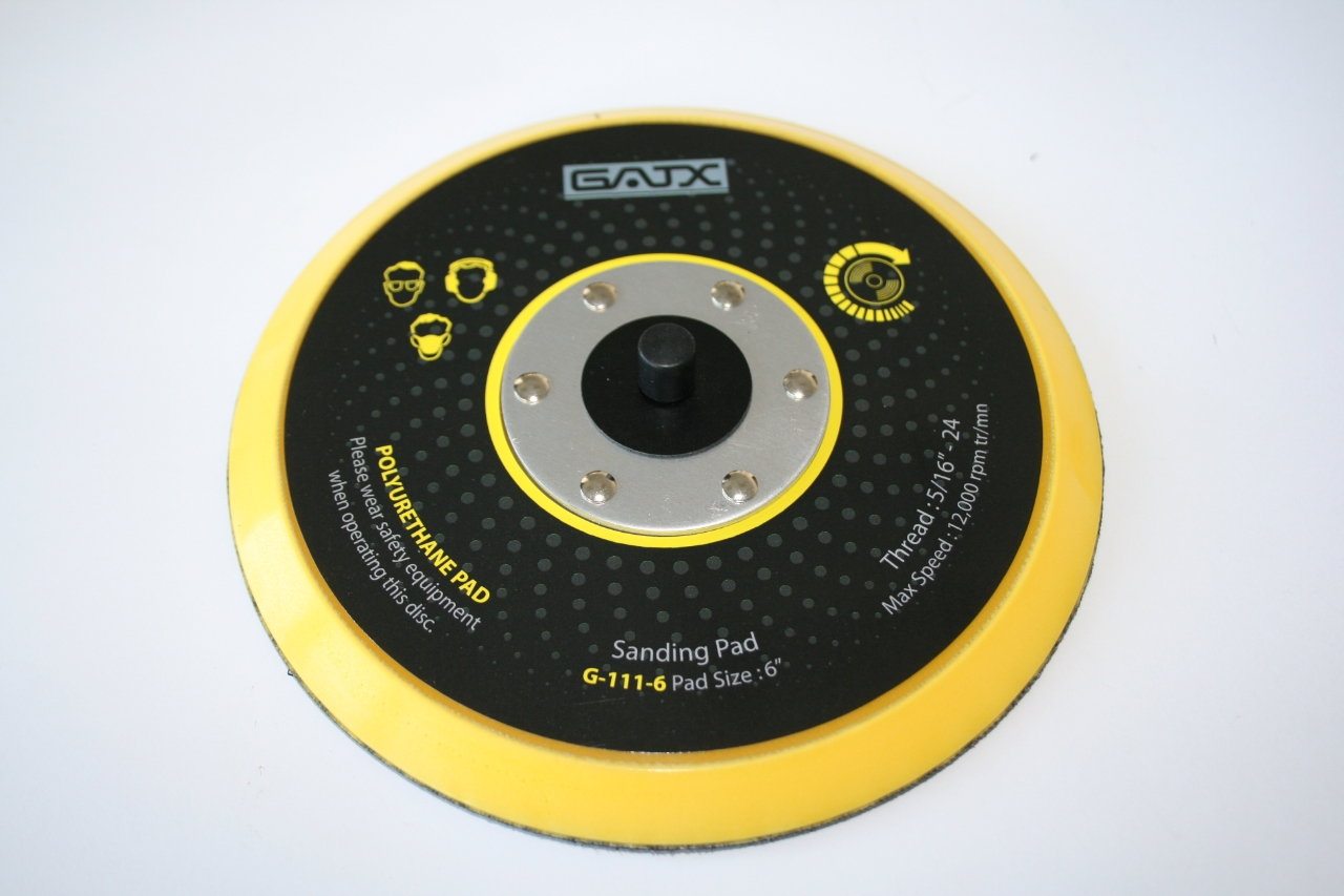 ELMAG Schleifteller Ø 150 mm, WEICH, ungelocht