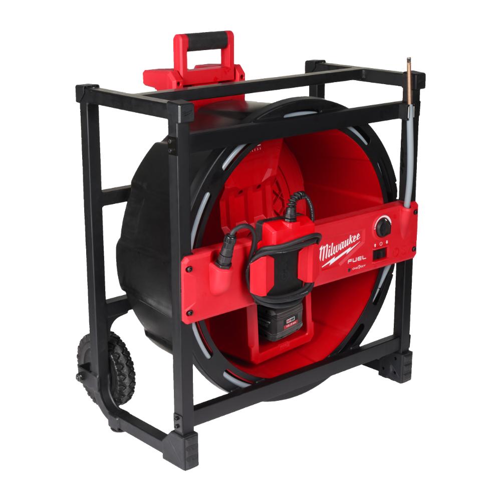 Milwaukee M18 Hochgeschwindigkeits-Rohrreiniger mit flexibler Welle M18HSFSM-122