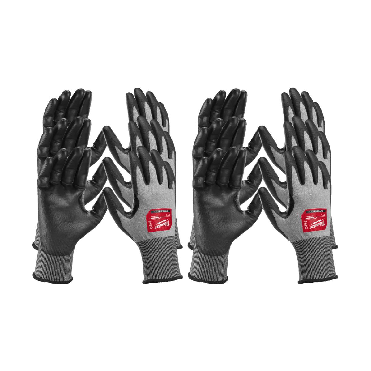 Milwaukee HI-DEX Schnittschutzhandschuhe Klasse C 12er Pack
