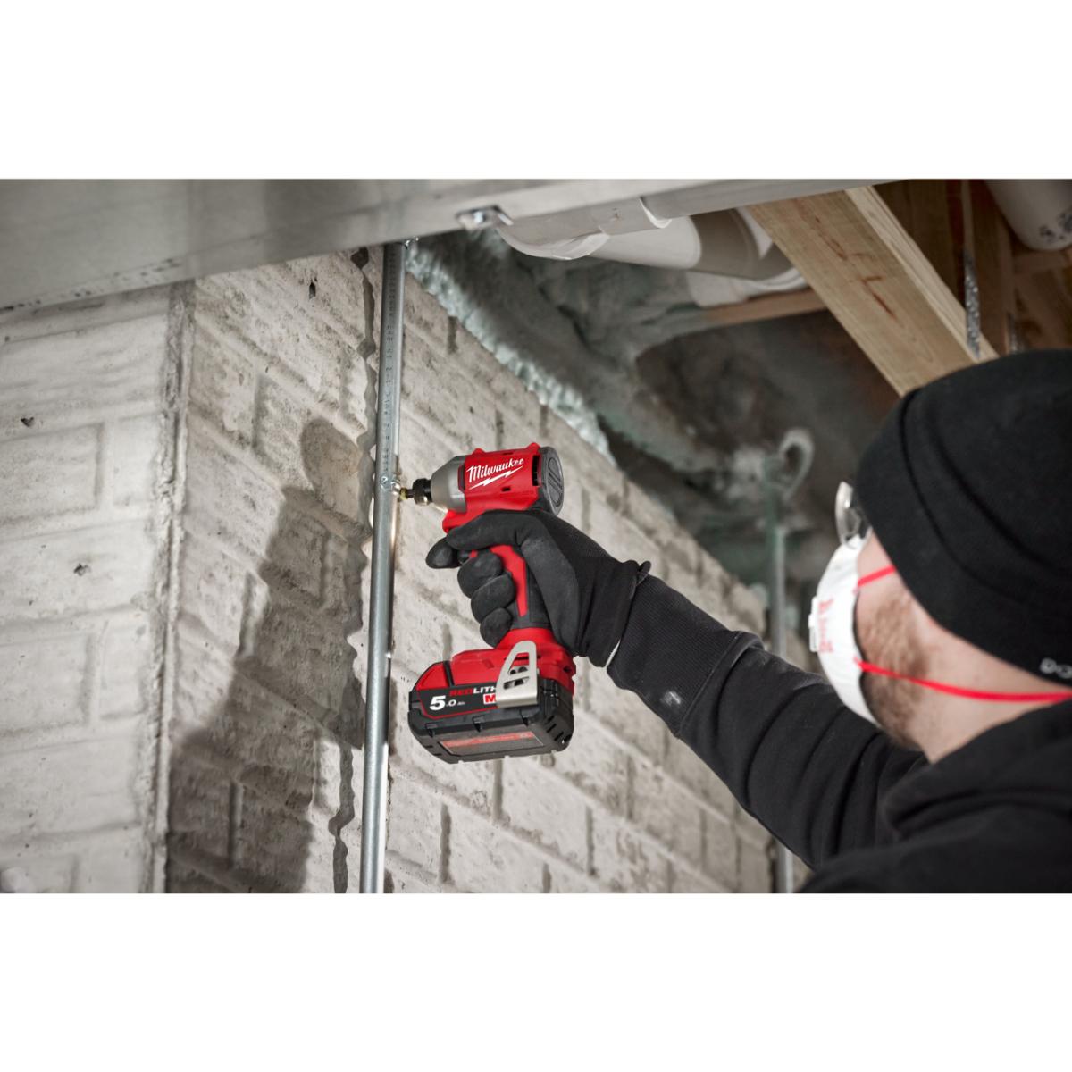 Milwaukee M18 bürstenloser Akku - Schlagschrauber 1/4", M18BLIDR - 502X, M18BLIDR - 502X