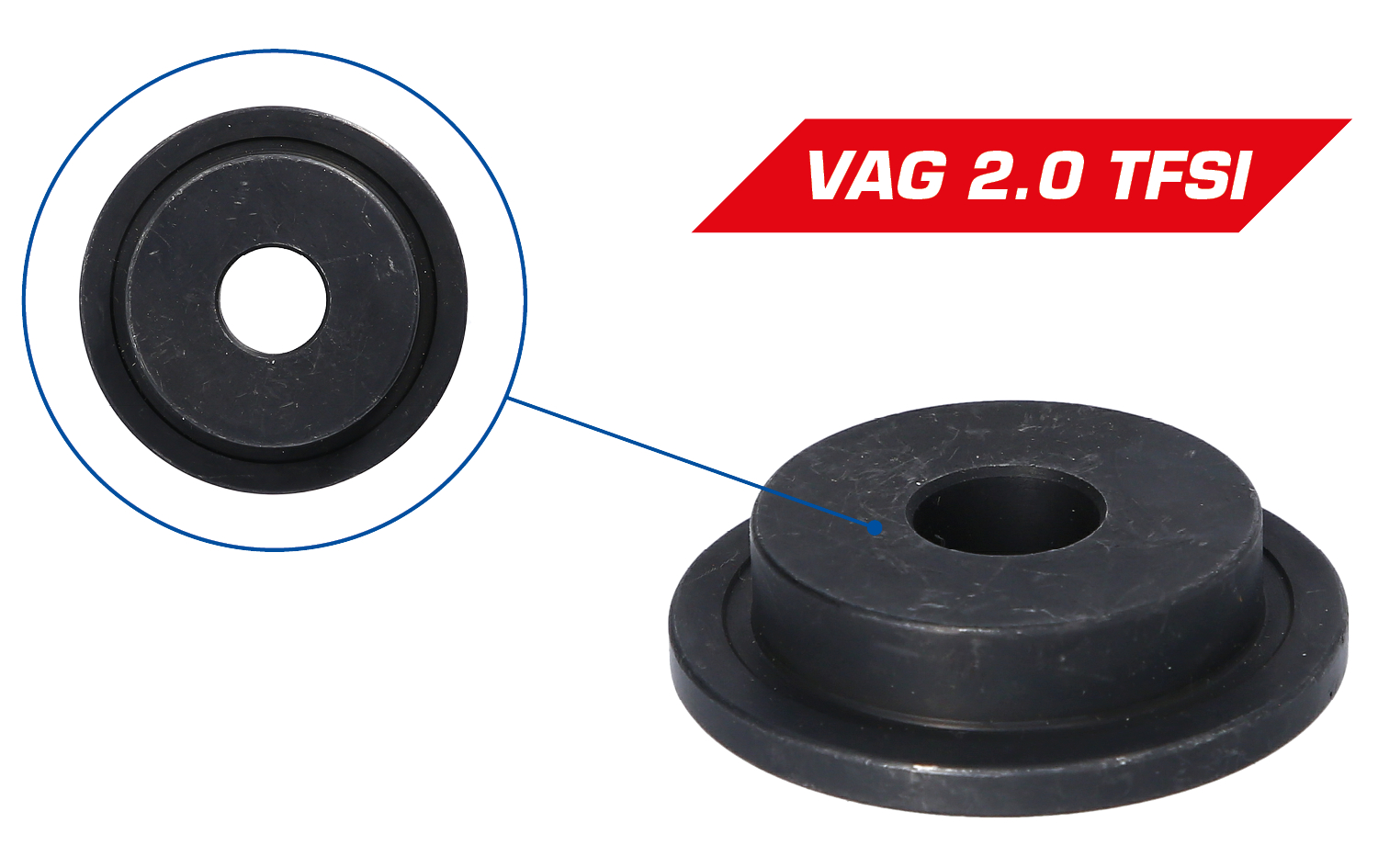 Brilliant Tools Kurbelwellen-Radialdichtring-Montagewerkzeug für VAG 2.0 TFSI - BT546003