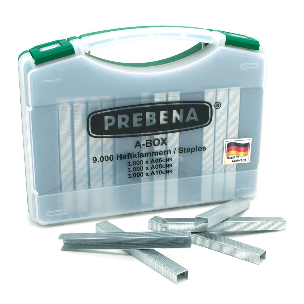 PREBENA A-BOX Heftklammern verzinkt