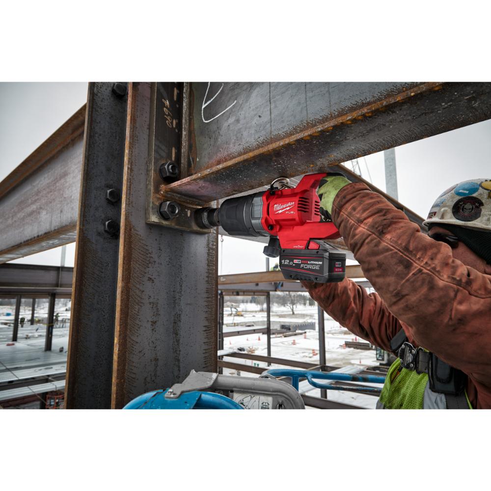 Milwaukee M18 FUEL ONE-KEY 1 Zoll-Akku-Schlagschrauber mit Sprengring M18ONEFHIWF1DS-121C