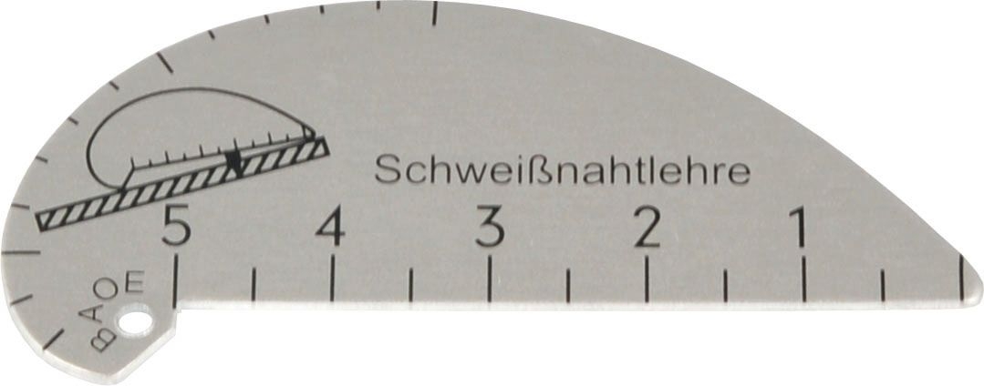 ELMAG Schweißnahtlehre 'ALUMINIUM'