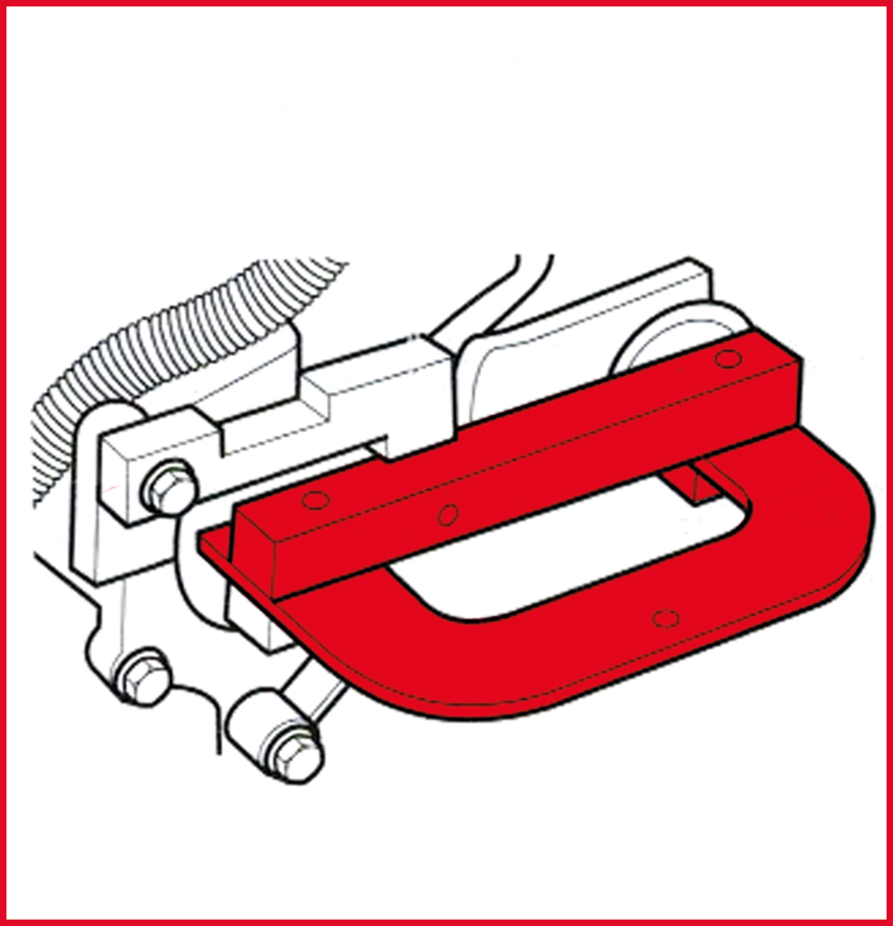 KS Tools Motoreinstell-Werkzeug-Satz für Renault, 4-tlg