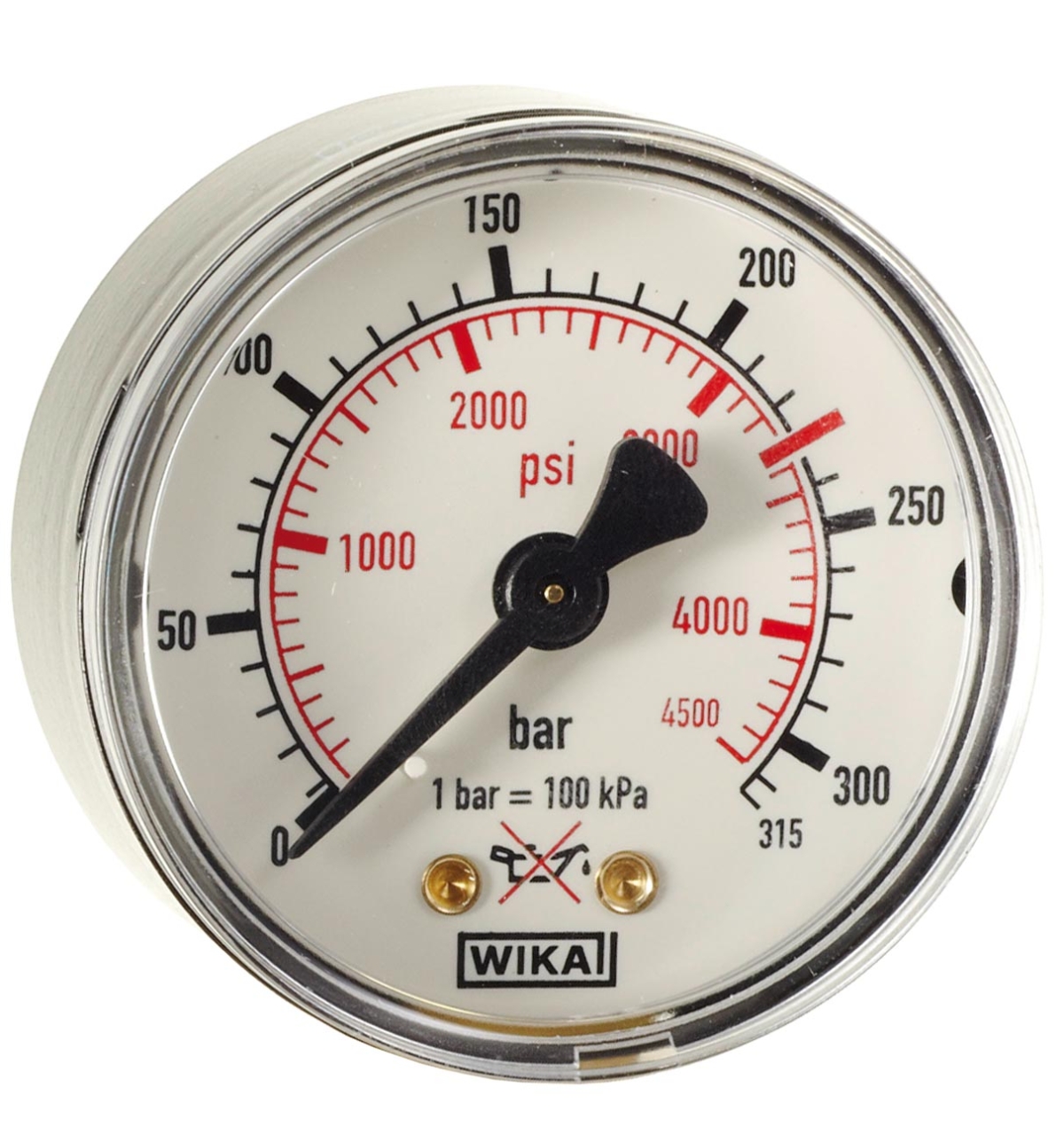 ELMAG Flaschendruckmanometer (Argon-CO2)