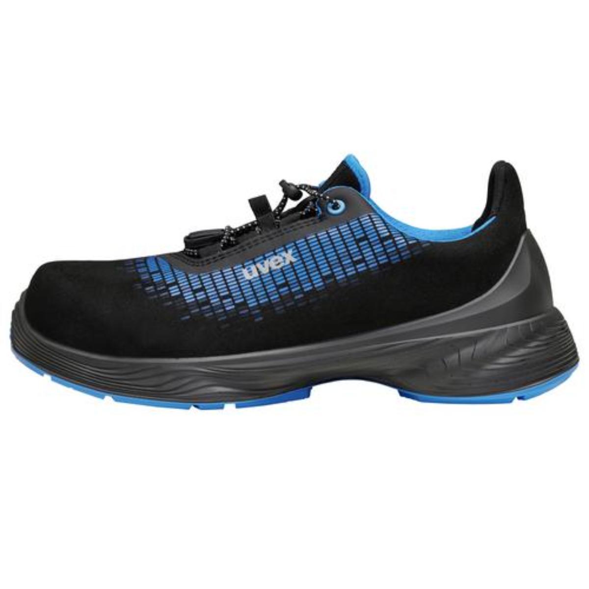 uvex 1 G2 Sicherheitsschuh Halbschuhe S2, blau/schwarz