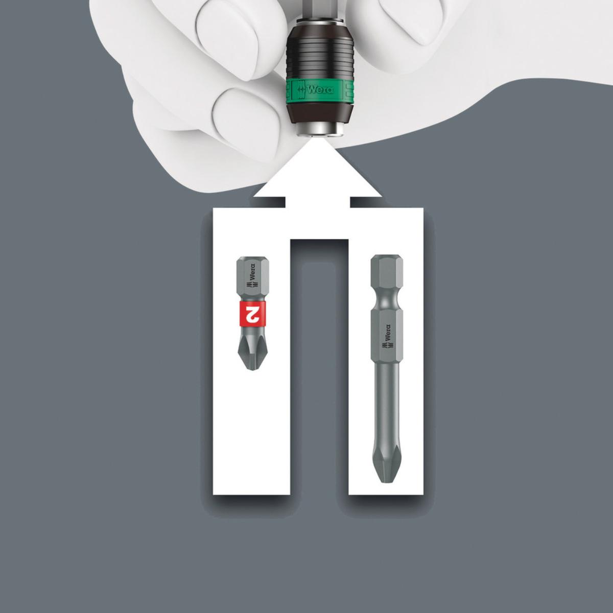Wera Kraftform Kompakt 60 RA-R 1, 17-teiliges Set