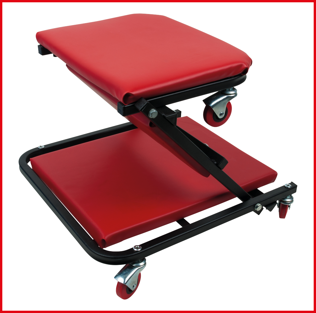 KS Tools Fahrbare Liege und Klappsitz, 1040x490mm