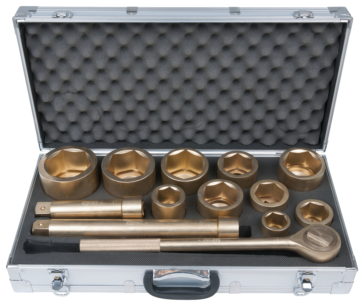 KS Tools BRONZEplus Steckschlüssel-Satz 1" 23-tlg Zoll