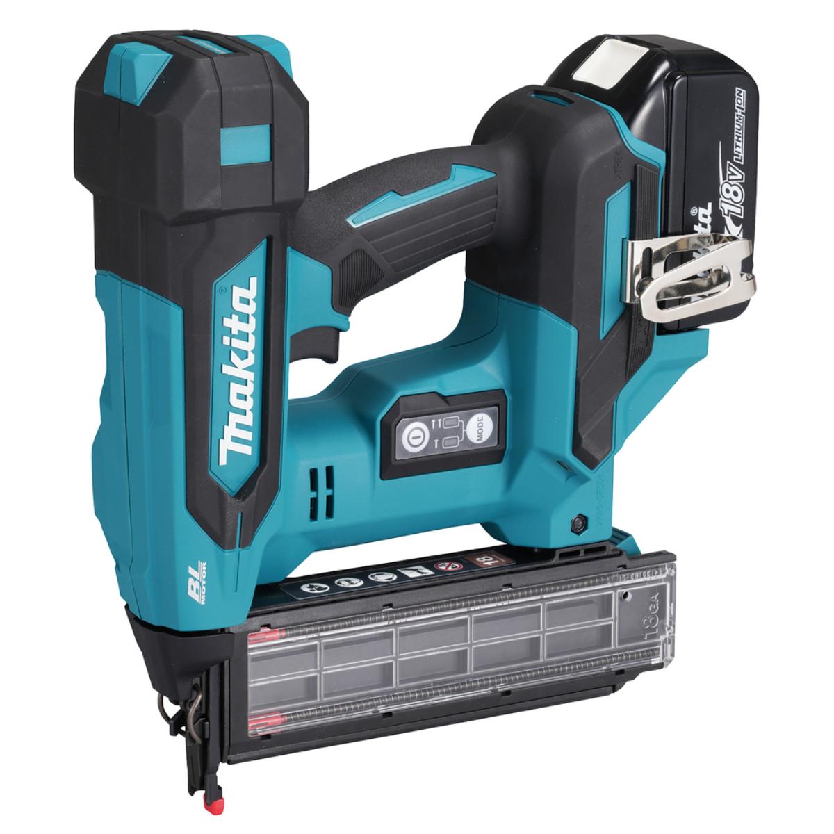 Makita Akku-Stauchkopfnagler 18ga, 15-50 mm - DBN501RTJ