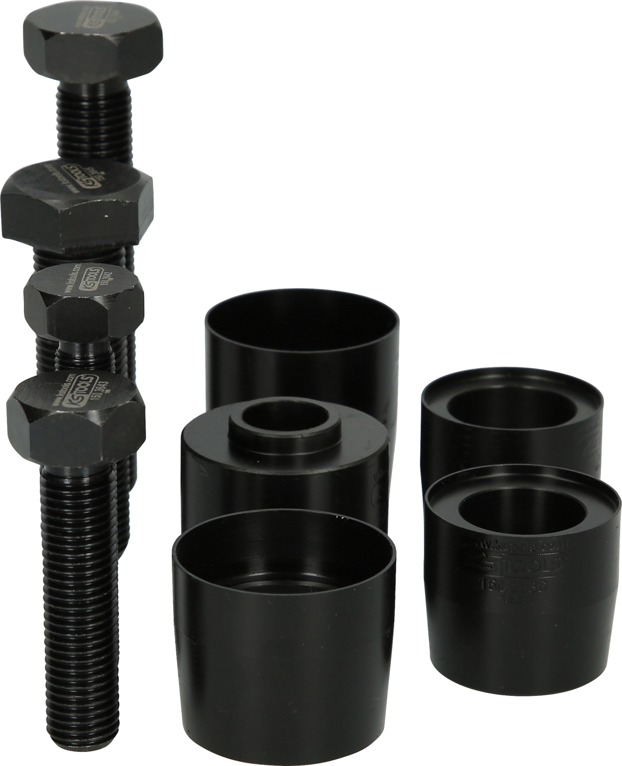 KS Tools Teflon Wellendichtring und Simmerring Montagewerkzeug-Satz, 9-tlg