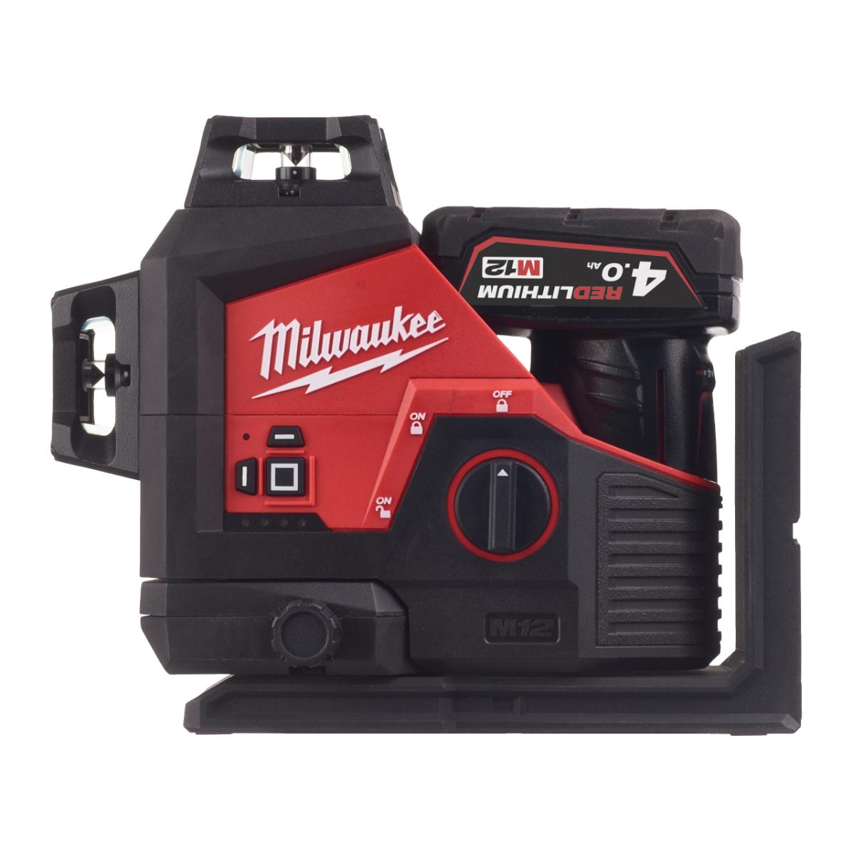 Milwaukee Kreuzlinienlaser 3x 360° M12 3PL-401C