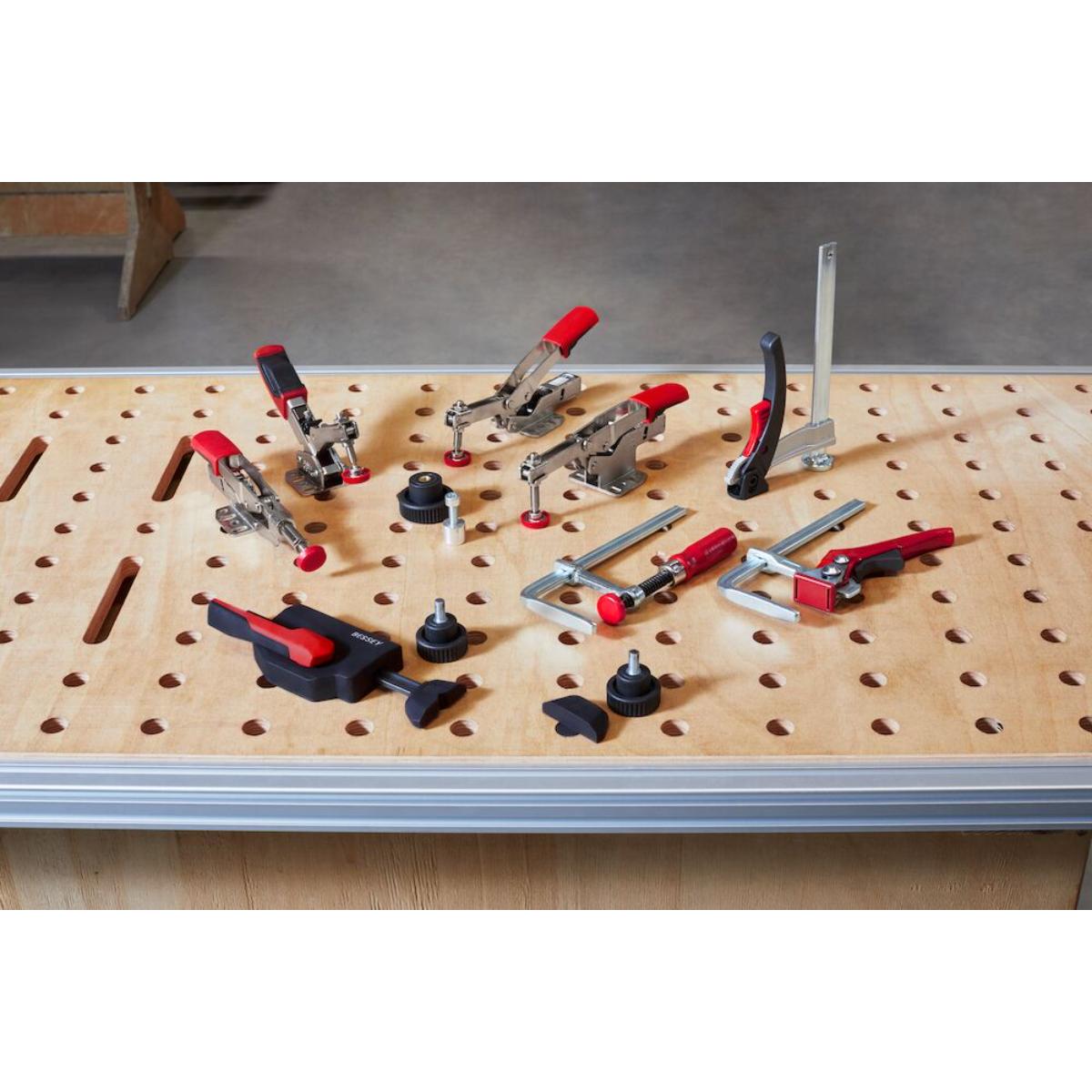 BESSEY Waagrecht-Niederzugspanner für Multifunktionstische WNS-SET-MFT