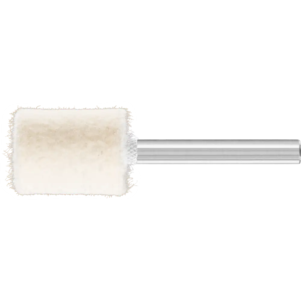 PFERD TOOLS mittelharte Filzpolierstifte Zylinderform mit Stirnbohrung