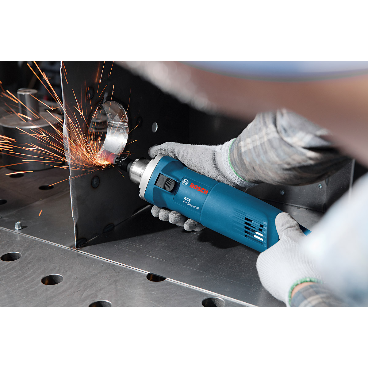 Bosch Geradschleifer GGS 28 C mit 600 Watt Motor