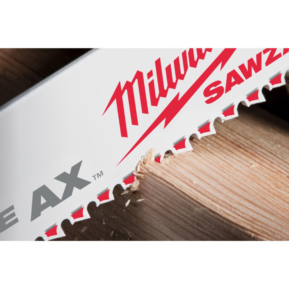 Milwaukee Säbelsägeblatt Demontage THE AX 5TPI - 5 Stück