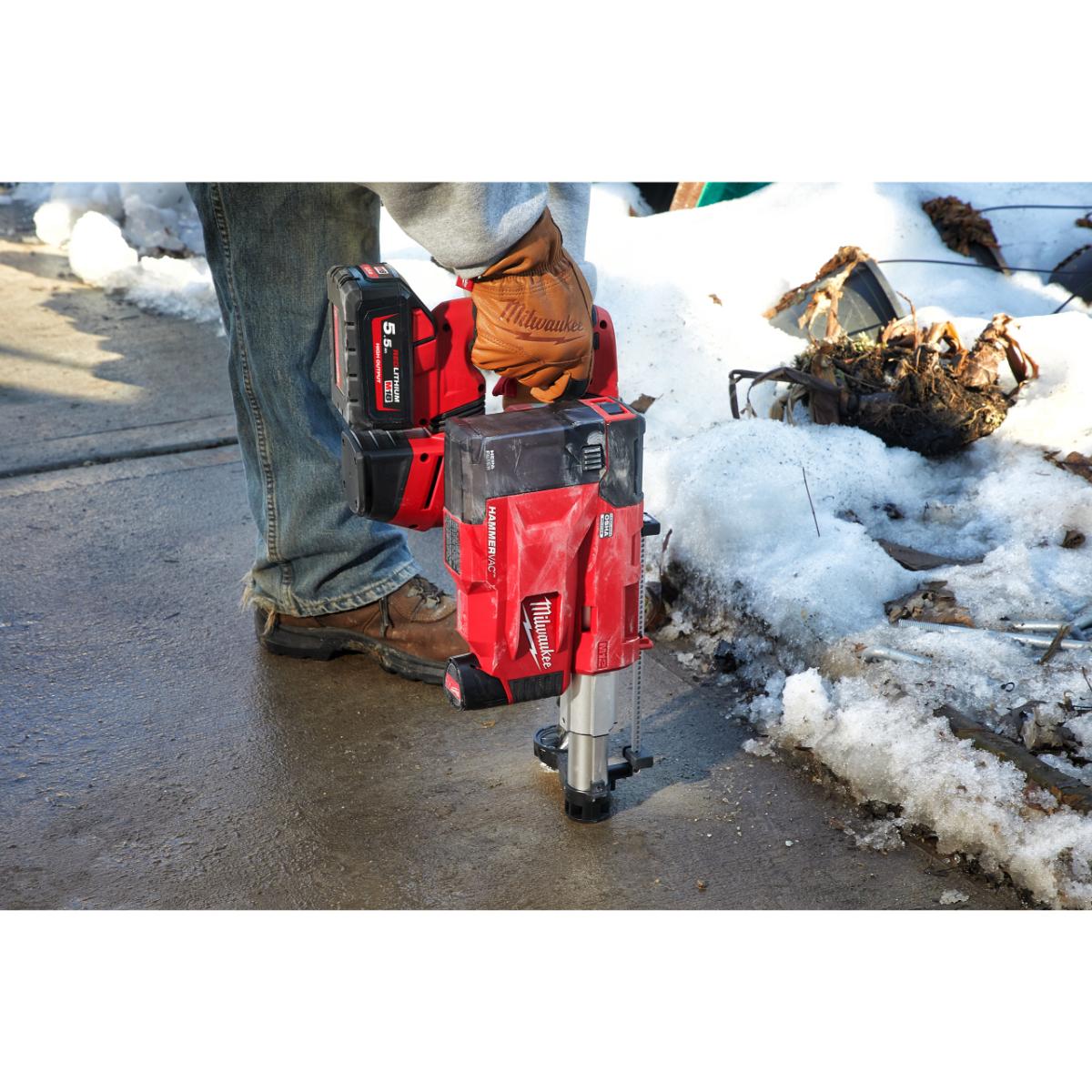 Milwaukee Akku-Absaugsystem M12 UDEL-0B