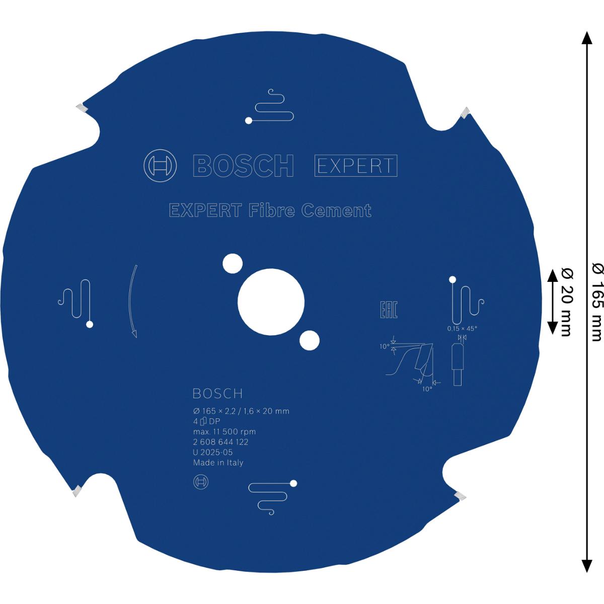 Bosch Kreissägeblatt Expert for Fibre Cement